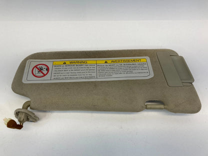 2003-2006 Infiniti G35 Base Sedan Left Sunvisor Driver Sun Visor Shade OEM