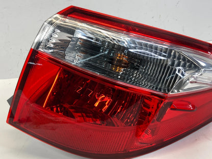 2014-2016 Toyota Corolla SEDAN Rear Right Side Tail Light Taillight Outer Lamp