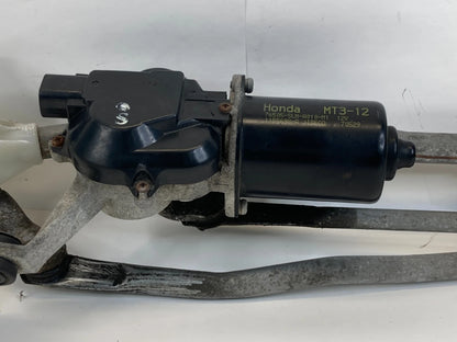 2007 2008 HONDA FIT FRONT WINDSHIELD WIPER MOTOR W/ LINKAGE 76505-SLN-A010-M1