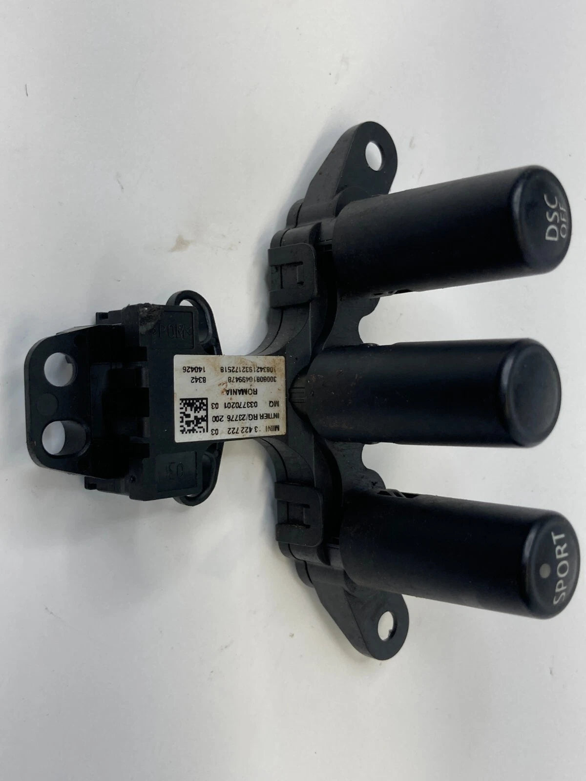 2007-2013 MINI COOPER CENTER CONSOLE DSC OFF SWITCH CONTROL BUTTON 3-422-722
