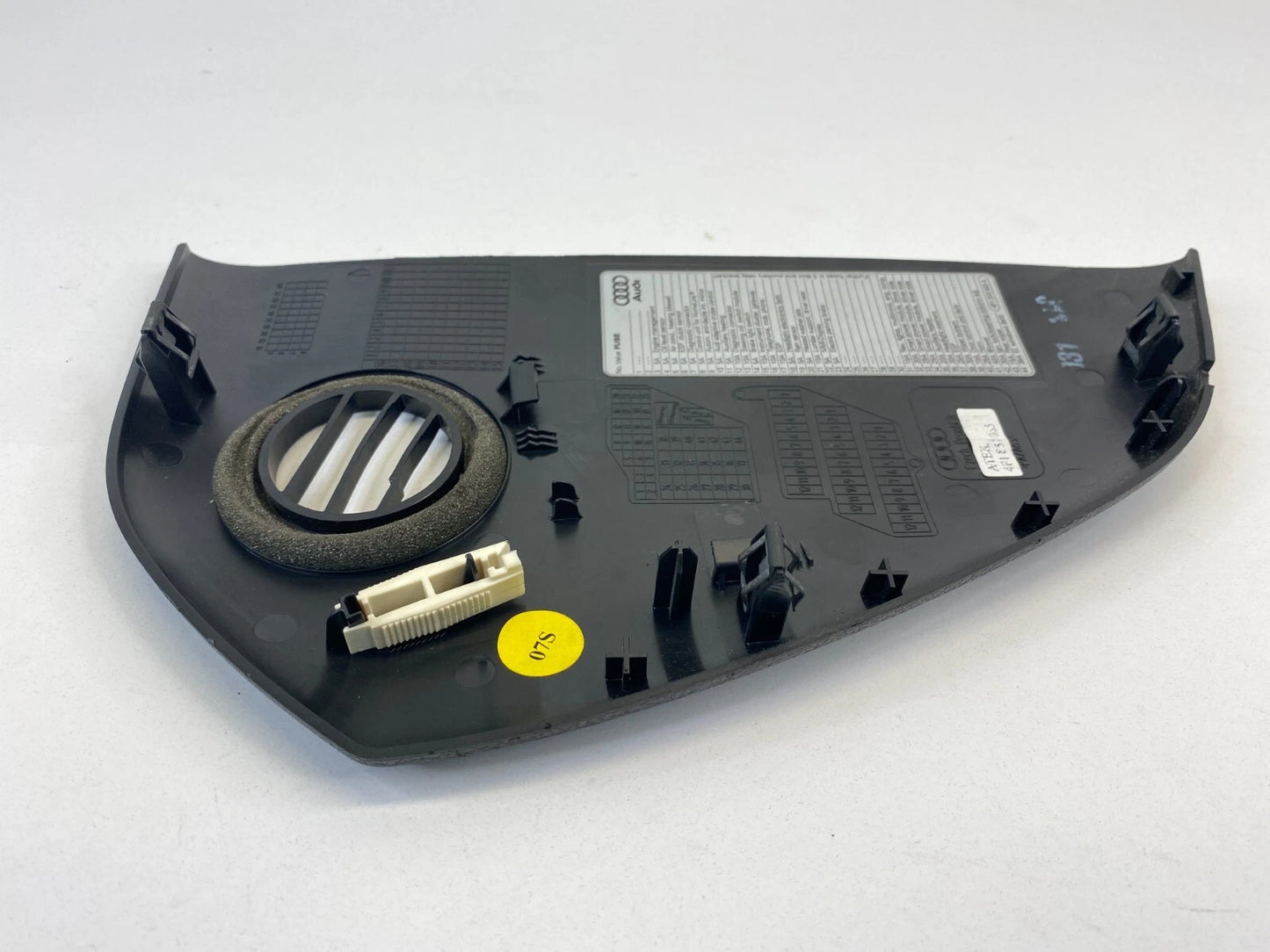 2007-2011 AUDI A6 QUATTRO S6 INSTRUMENT PANEL DASH LEFT SIDE END CAP COVER OEM