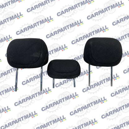 2013-2016 DODGE DART REAR SEAT HEADREST HEAD REST SET OF 3