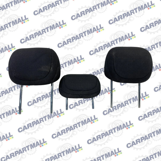 2013-2016 DODGE DART REAR SEAT HEADREST HEAD REST SET OF 3