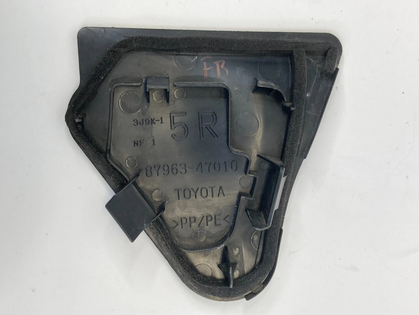 2010-2015 TOYOTA PRIUS FRONT RIGHT DOOR INNER MIRROR CORNER STRIKER LOCK COVER
