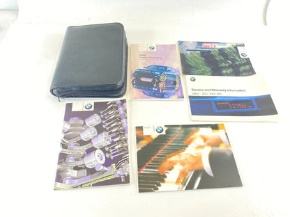 2002 BMW 330XI 330I OWNERS MANUAL WARRANTY ASSISTANCE INFORMATION GUIDE W CASE