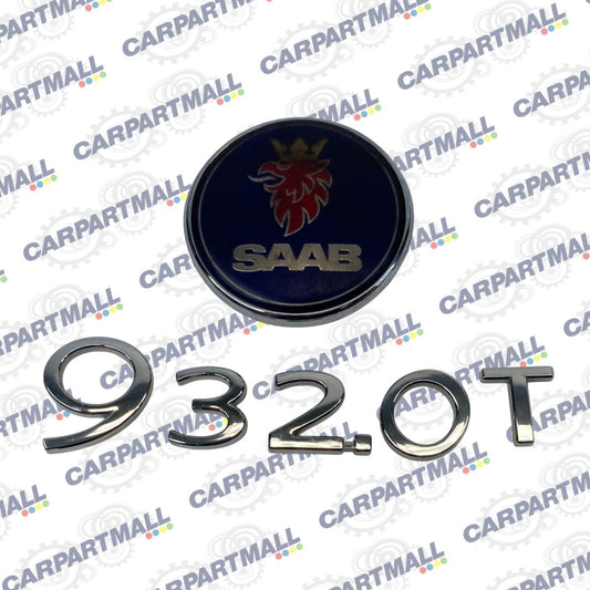 2003-2007 Saab 9-3 2.0T Rear Trunk Lid Emblem Badge Logo Symbol 12785871 OEM