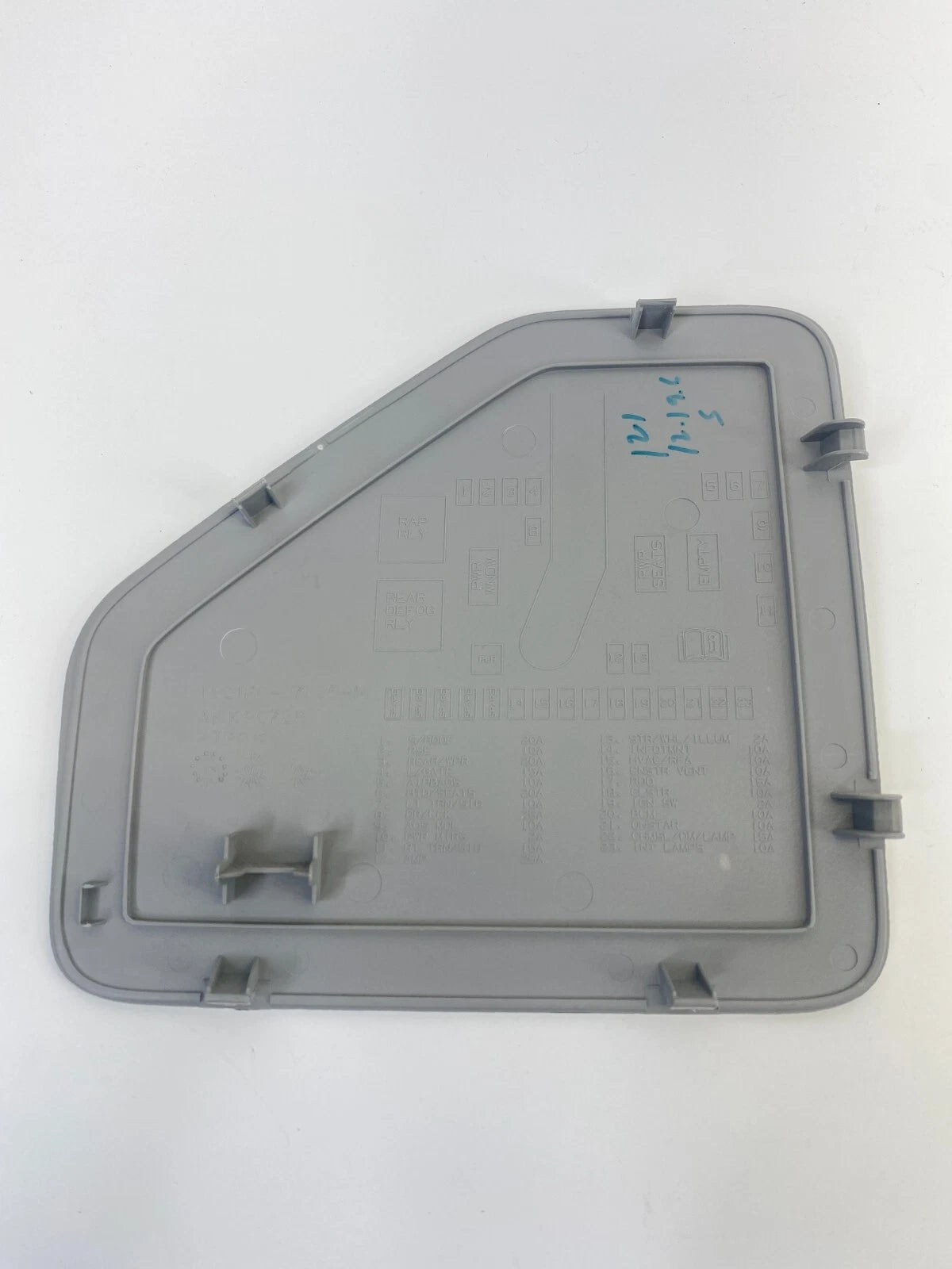 2007 2008 2009 SUZUKI XL-7 XL7 INNER DASH FUSE BOX DOOR COVER TRIM CAP OEM