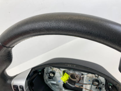 2005-2011 SAAB 9-3 STEERING WHEEL W/ SWITCHES BLACK LEATHER 12757703 OEM