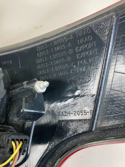 11-15 FORD EXPLORER 13-15 INTERCEPTOR UTILITY LEFT DRIVER TAIL LIGHT TAILLIGHT