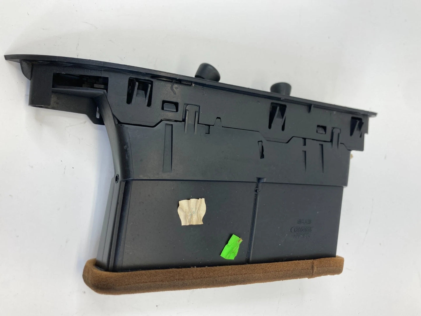 2005 06 Saab 9-3 Center Dashboard Air Vent AC Heater Temperature Gril1e 12804035