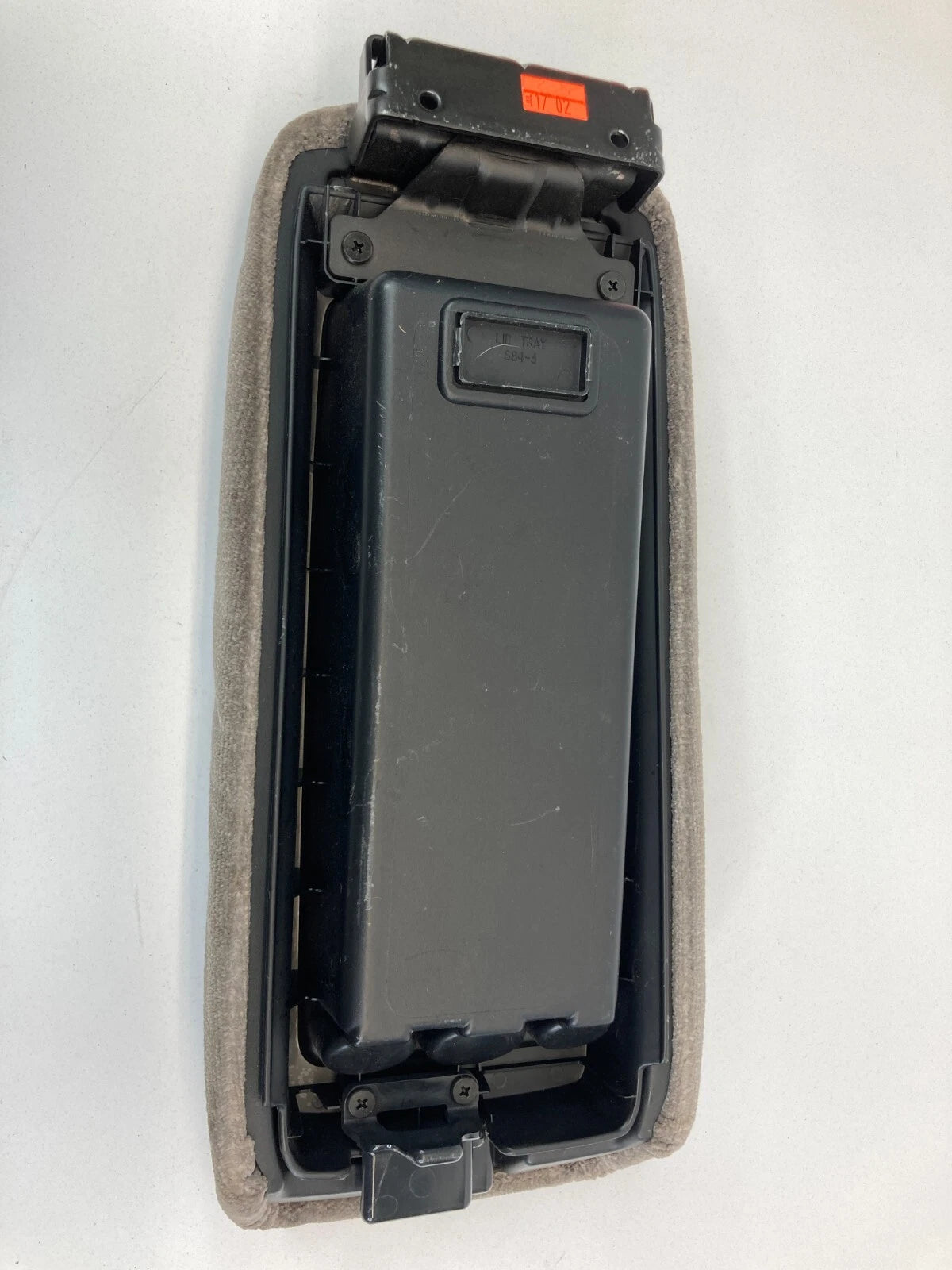 2001 2002 HONDA ACCORD CENTER CONSOLE ARMREST LID TOP COVER STORAGE TRAY OEM