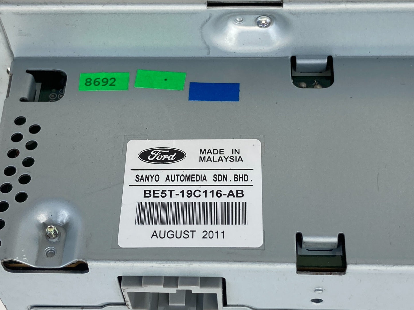 2011 2012 Ford Fusion Dash Radio Information Display Screen Unit BE5T-19C116-AB