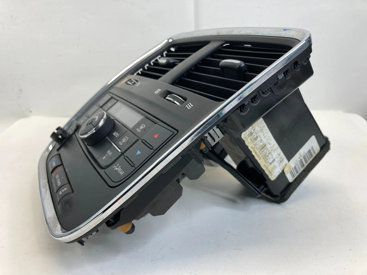 12-20 DODGE GRAND CARAVAN CLIMATE CONTROL TRIM BEZEL W/ AIR VENT P55111236AF OEM