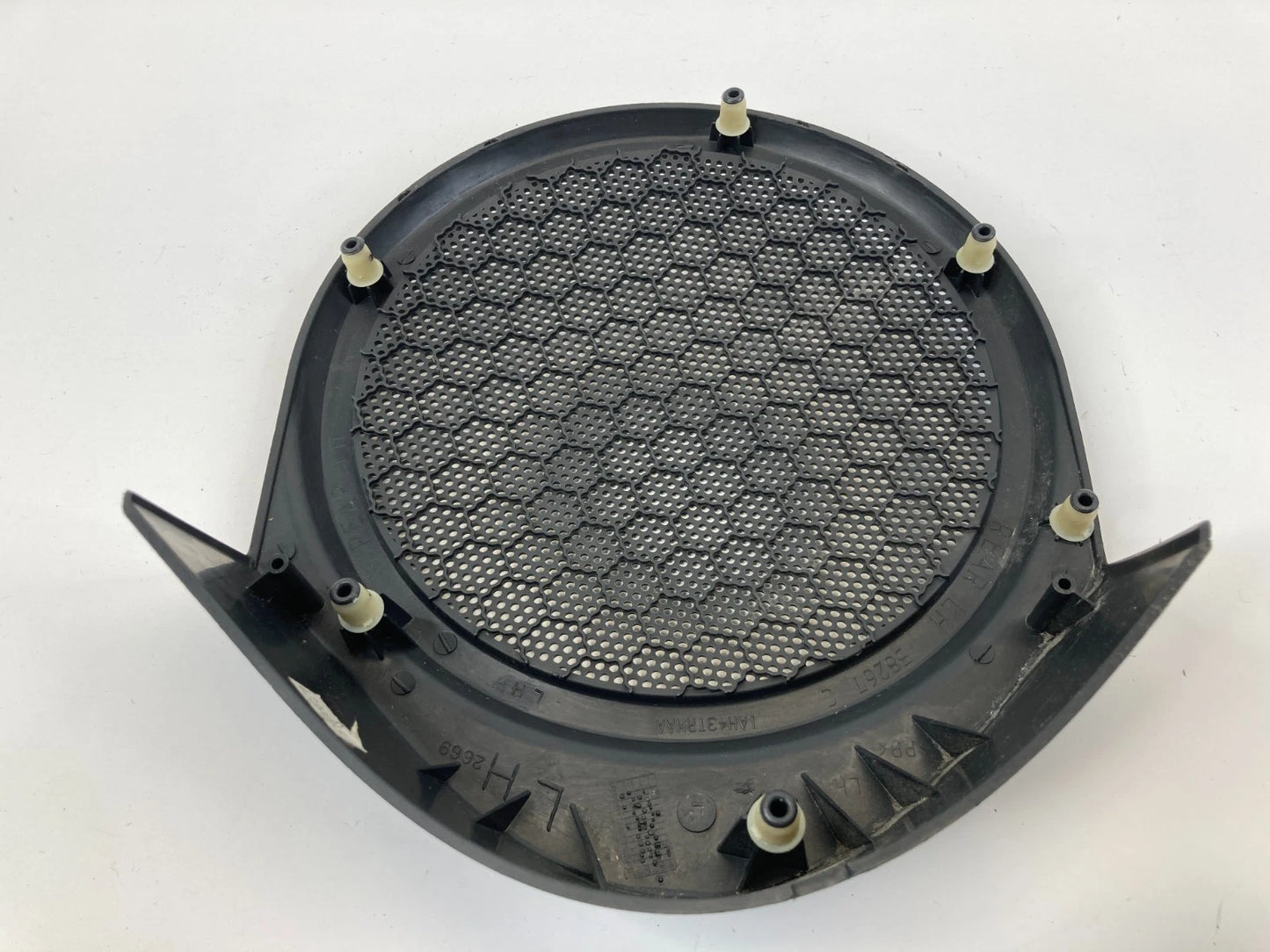 08-12 DODGE CALIBER REAR LEFT SIDE DOOR PANEL SPEAKER COVER GRILLE 1AH43TRMAA