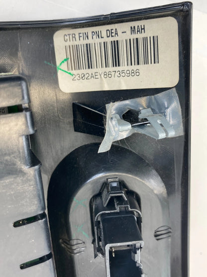 07-14 FORD EXPEDITION AUDIO AC CLIMATE CONTROL SWITCH PANEL & RADIO BEZEL OEM