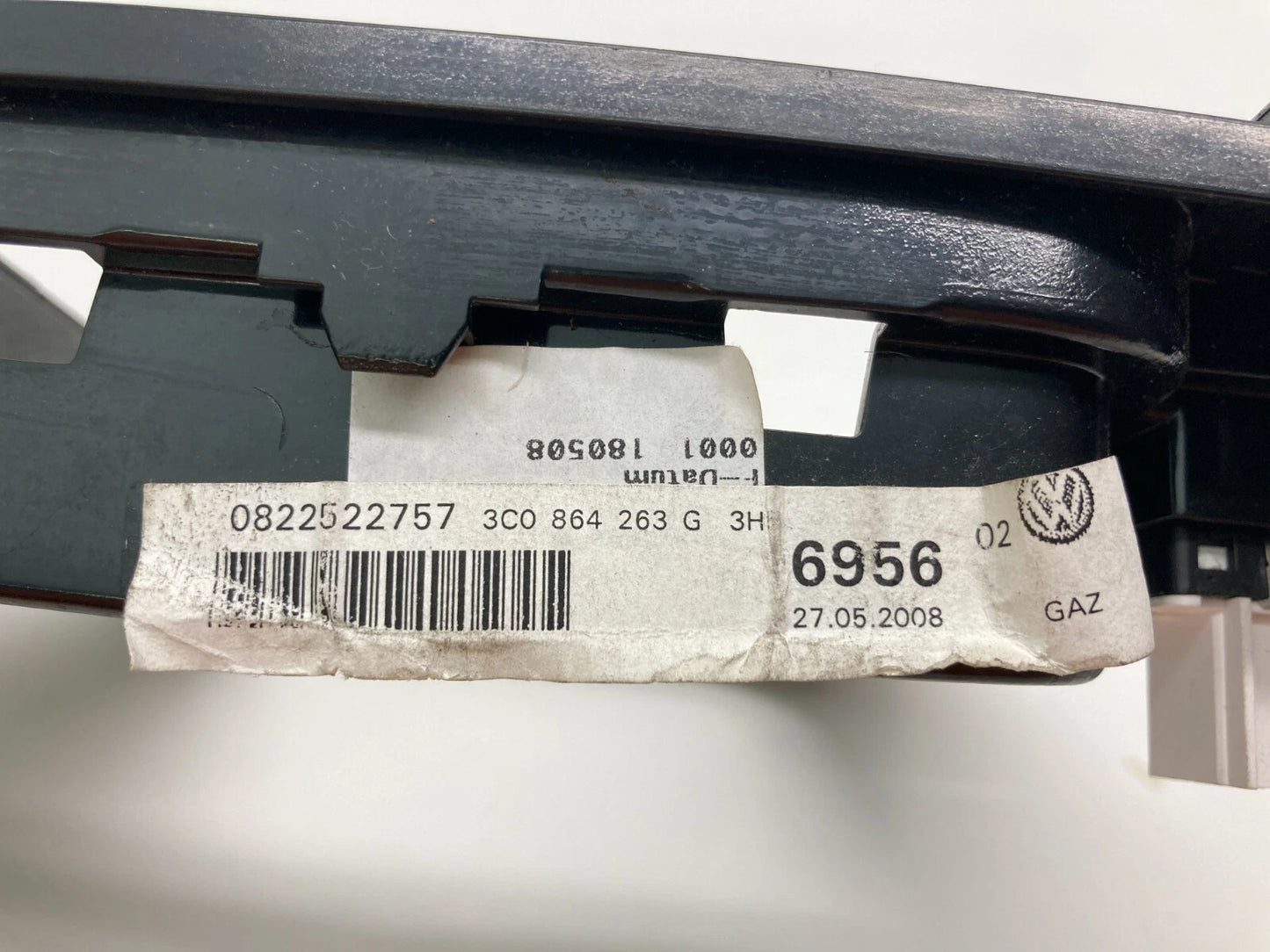 08-10 VOLKSWAGEN PASSAT FLOOR GEAR SHIFT SHIFTER TRIM BEZEL SURROUND 3C0864263G