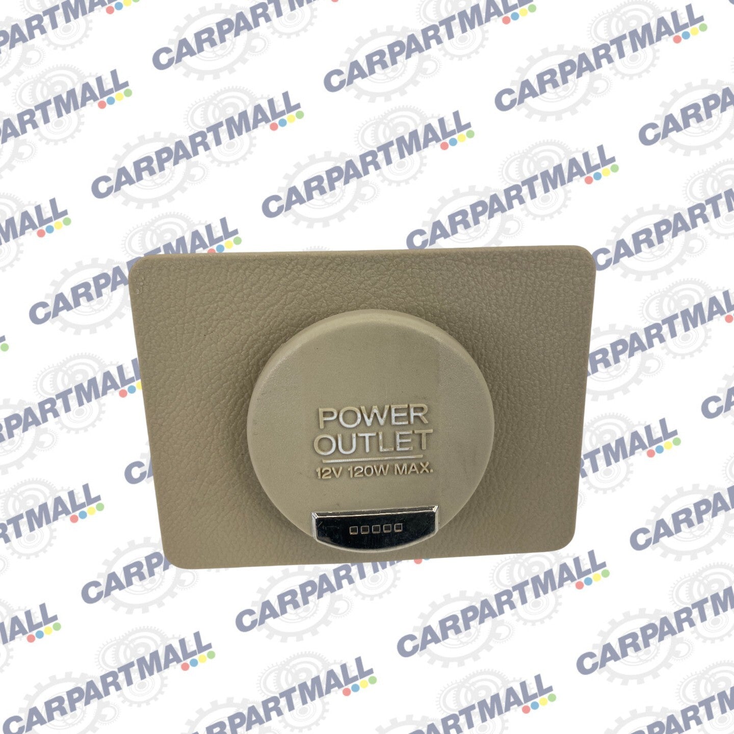 07-13 Acura MDX Center Console Power Outlet Socket Trim Cover Bezel 83404STX OEM