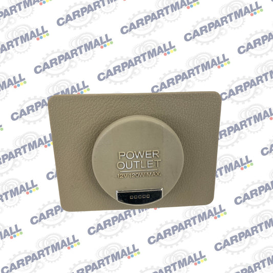 07-13 Acura MDX Center Console Power Outlet Socket Trim Cover Bezel 83404STX OEM