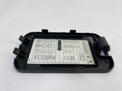 2008-2013 INFINITI G37 FRONT DASH LEFT DRIVER SIDE KICK PANEL FUSE BOX COVER OEM