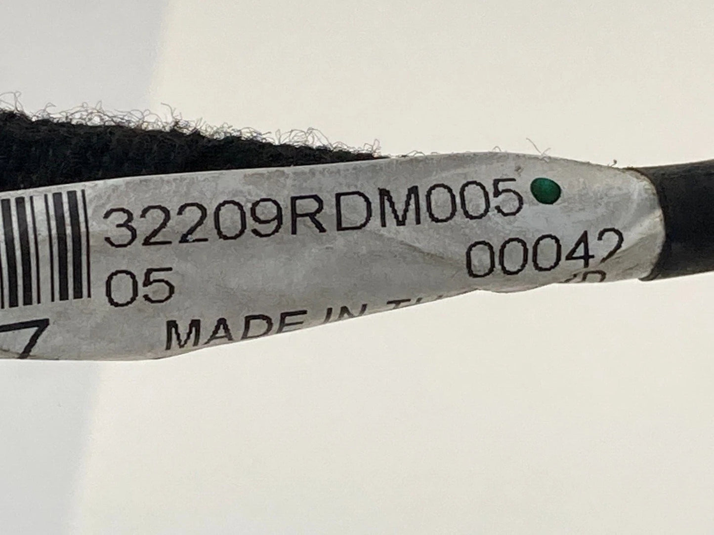 2008 2009 CADILLAC CTS SEDAN REAR LEFT DOOR HARNESS WIRE WIRING 25821437 OEM