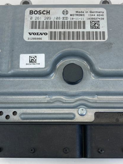 2012 Volvo S60 T5 2.5L L5 AT Engine Computer Control Module ECM ECU PCM 31286086