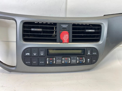 05-10 HONDA ODYSSEY DASH CLIMATE CONTROL PANEL A/C VENT W BEZEL 77250SHJA220 OEM