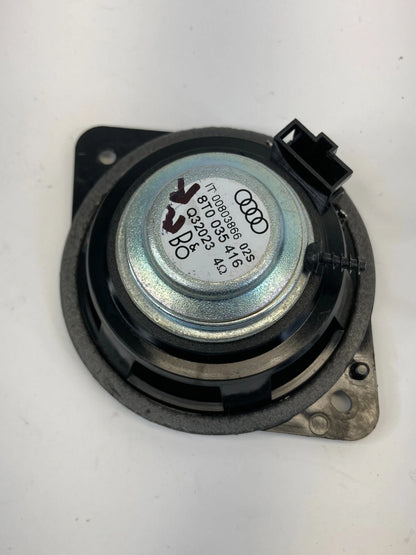 08-17 AUDI A5 A4 QUATTRO REAR RIGHT BACK DOOR OUTER AUDIO SPEAKER 8T0035416 OEM