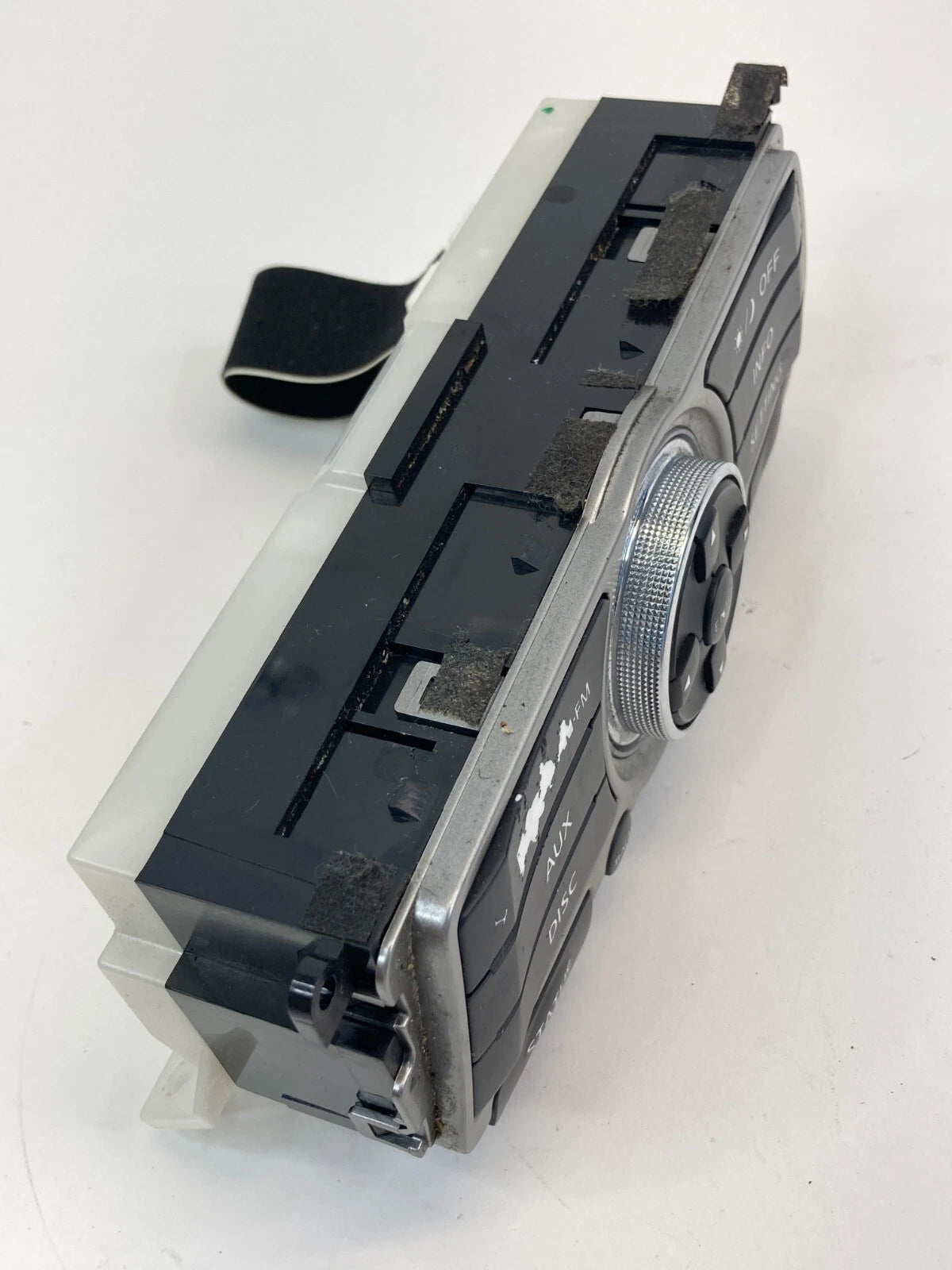 2008-2013 INFINITI G37 RADIO INFO DISPLAY CONTROL SWITCH PANEL 28395-JK60D OEM