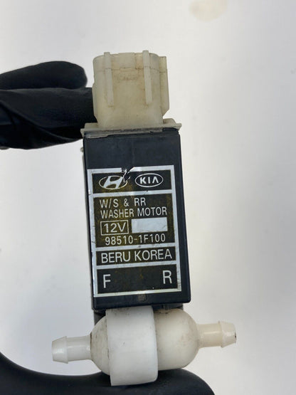 2005-2010 Kia Sportage Windshield Wiper Washer Pump Assembly 98510-1F100 OEM