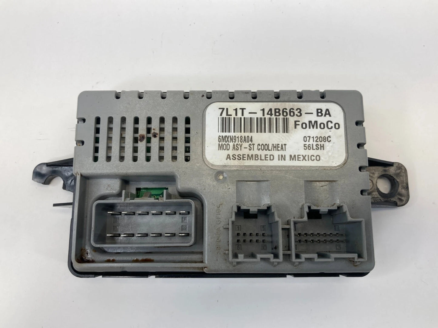 2007-2015 Lincoln MKX Front Seat Heater Contro Module Unit 7L1T-14B663-BA OEM