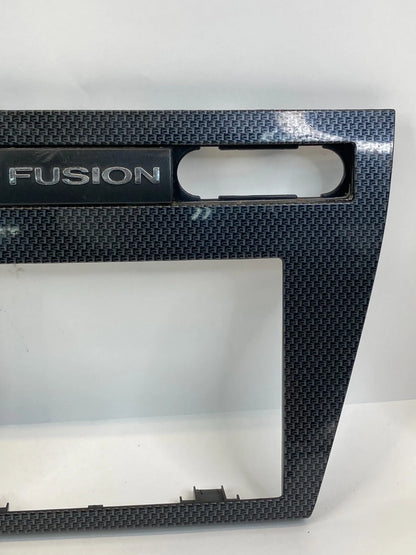 2006-2009 FORD FUSION CENTER DASH RADIO BEZEL TRIM PANEL COVER OEM 6E535404302