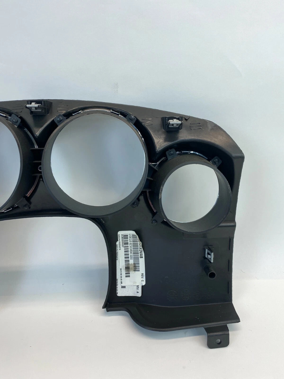 2008 2009 DODGE CHARGER 08 MAGNUM SPEEDOMETER CLUSTER TRIM PANEL BEZEL OEM