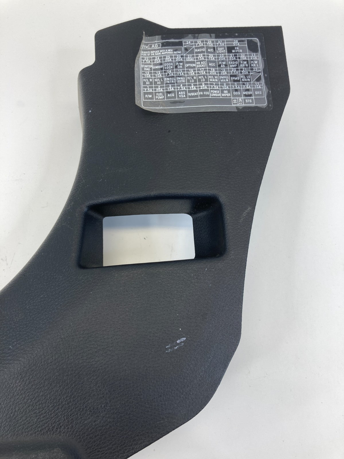 2007-2012 Acura RDX Left Driver Side Lower Kick Panel Cover Trim 83161-STK-A000