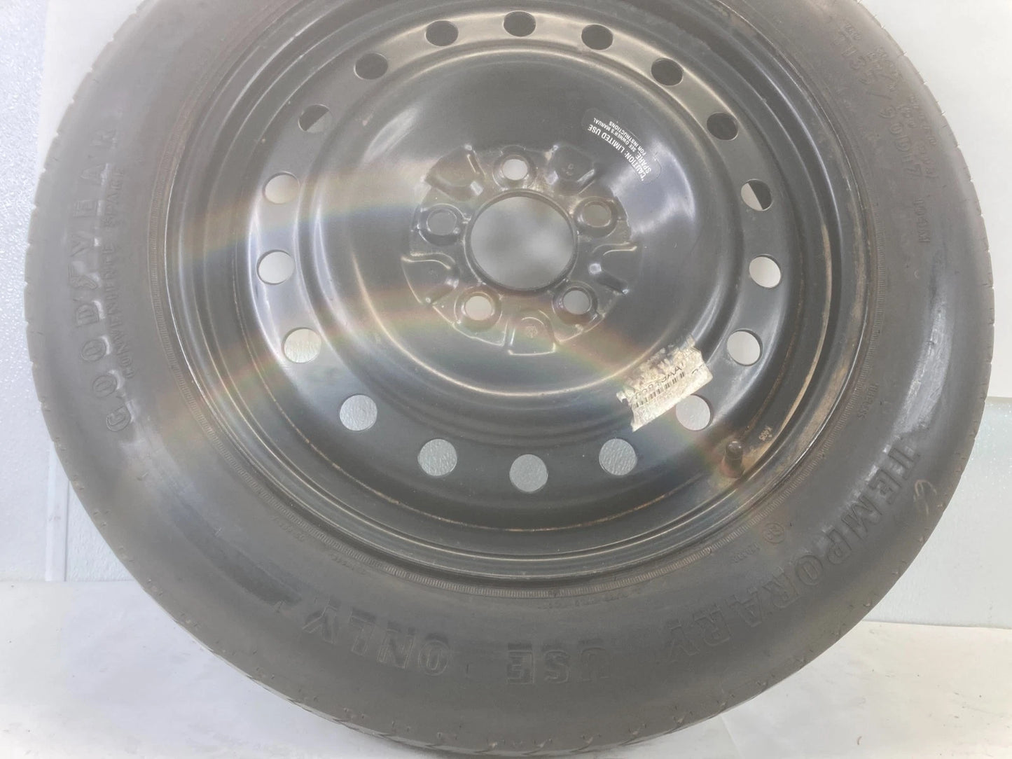 05-09 CHRYSLER 300 CHARGER EMERGENCY COMPACT SPARE TIRE DONUT WHEEL T135/90D17