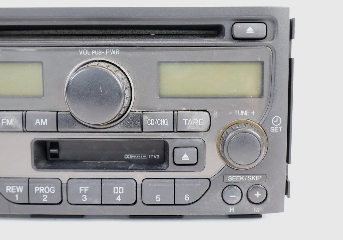 2003-2005 HONDA PILOT AM FM CD CASSETTE RADIO STEREO PLAYER OEM 39100-S9V-A120