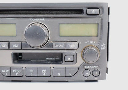 2003-2005 HONDA PILOT AM FM CD CASSETTE RADIO STEREO PLAYER OEM 39100-S9V-A120