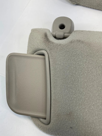 2003-2006 TAHOE YUKON ESCALADE LEFT & RIGHT SUNVISOR SUN VISOR SET CLOTH OEM