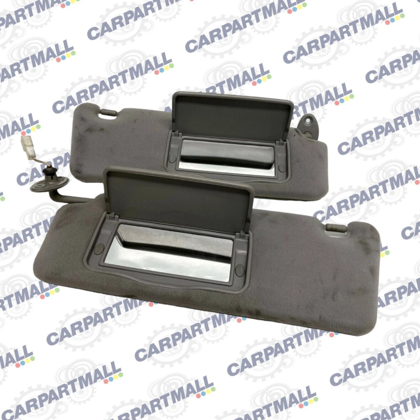 2002 2003 LEXUS ES300 SUNVISOR SUN VISOR SET DRIVER & PASSENGER LEFT RIGHT GRAY