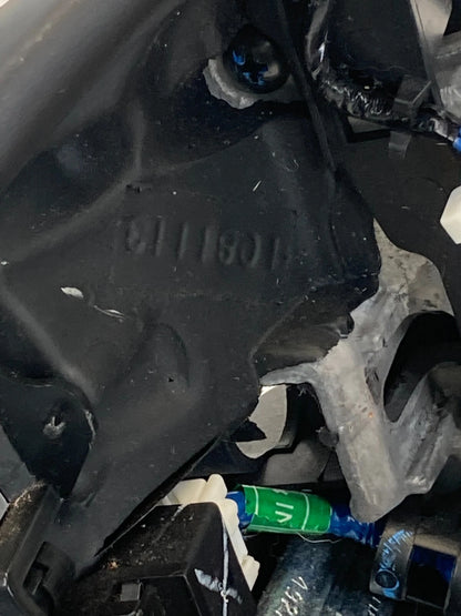 2013-2015 ACURA ILX STEERING WHEEL W AUDIO & CRUISE CONTROL SWITCH 78500-TX4-A12