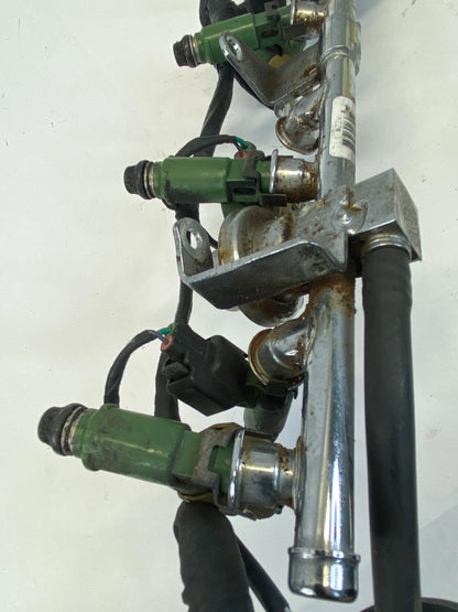 2003-2005 JAGUAR S-TYPE SEDAN 3.0L GAS FUEL RAIL LINE ASSEMBLY 2R8E-AC OEM