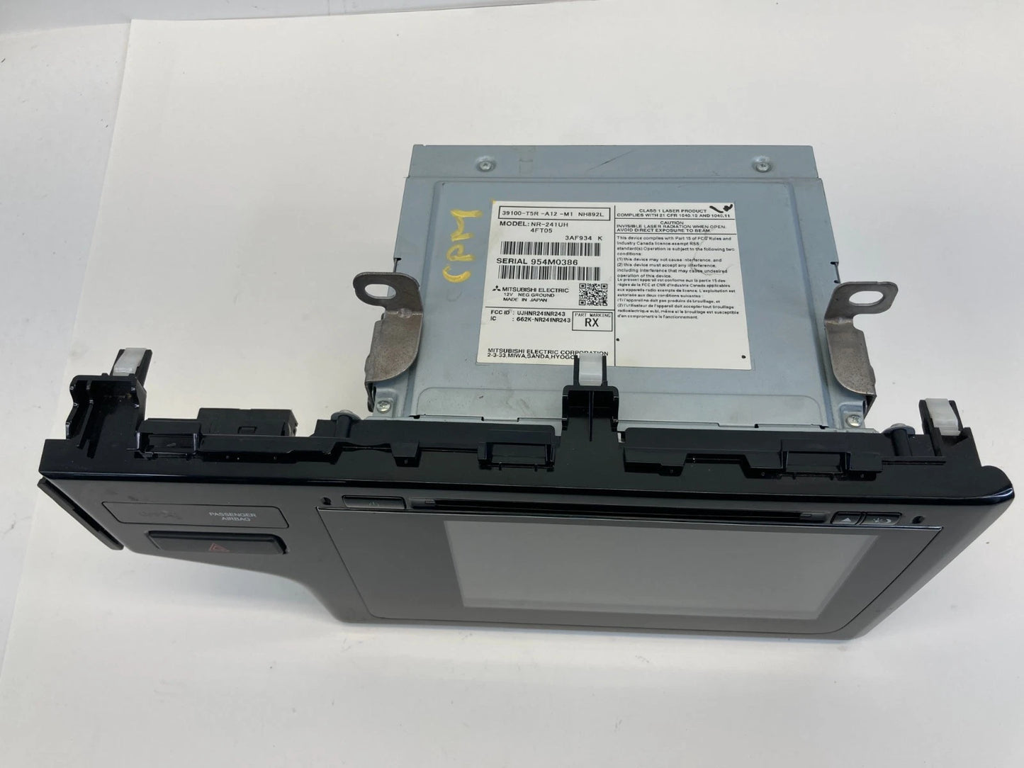 2015-2017 Honda Fit Radio AM/FM CD Player Display Screen 39100-T5R-A12-M1 OEM