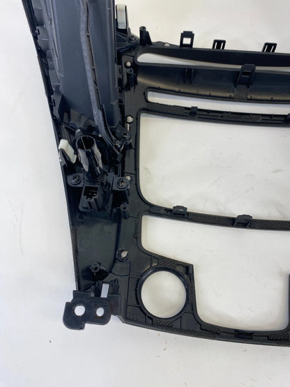 2012-2015 HYUNDAI SONATA BEZEL DASH RADIO PANEL CLIMATE CONTROL W/ AIR VENT OEM