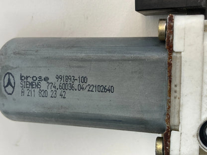 2003-2009 MERCEDES-BENZ E320 REAR LEFT DOOR POWER WINDOW MOTOR A2118202342 OEM