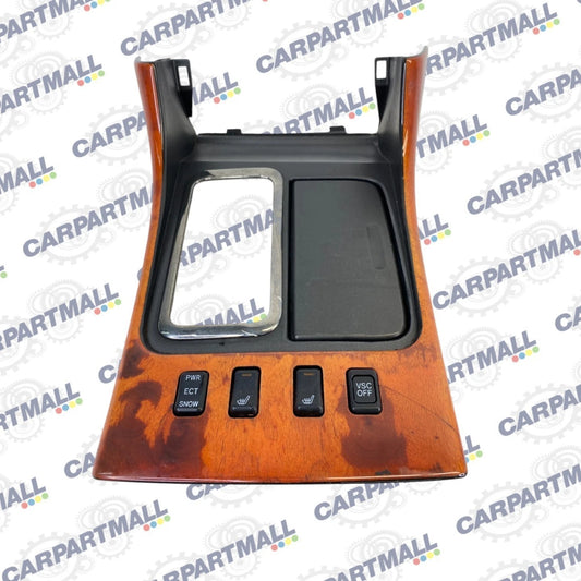 98-05 LEXUS GS300 CENTER CONSOLE SHIFTER CUP HOLDER TRIM WOODGRAIN 55620-30050