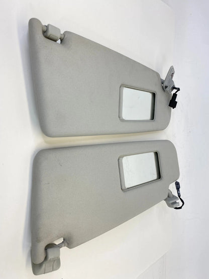 05-10 VOLKSWAGEN JETTA INTERIOR SUN VISORS DRIVER PASSENGER SIDE LH RH SET OEM