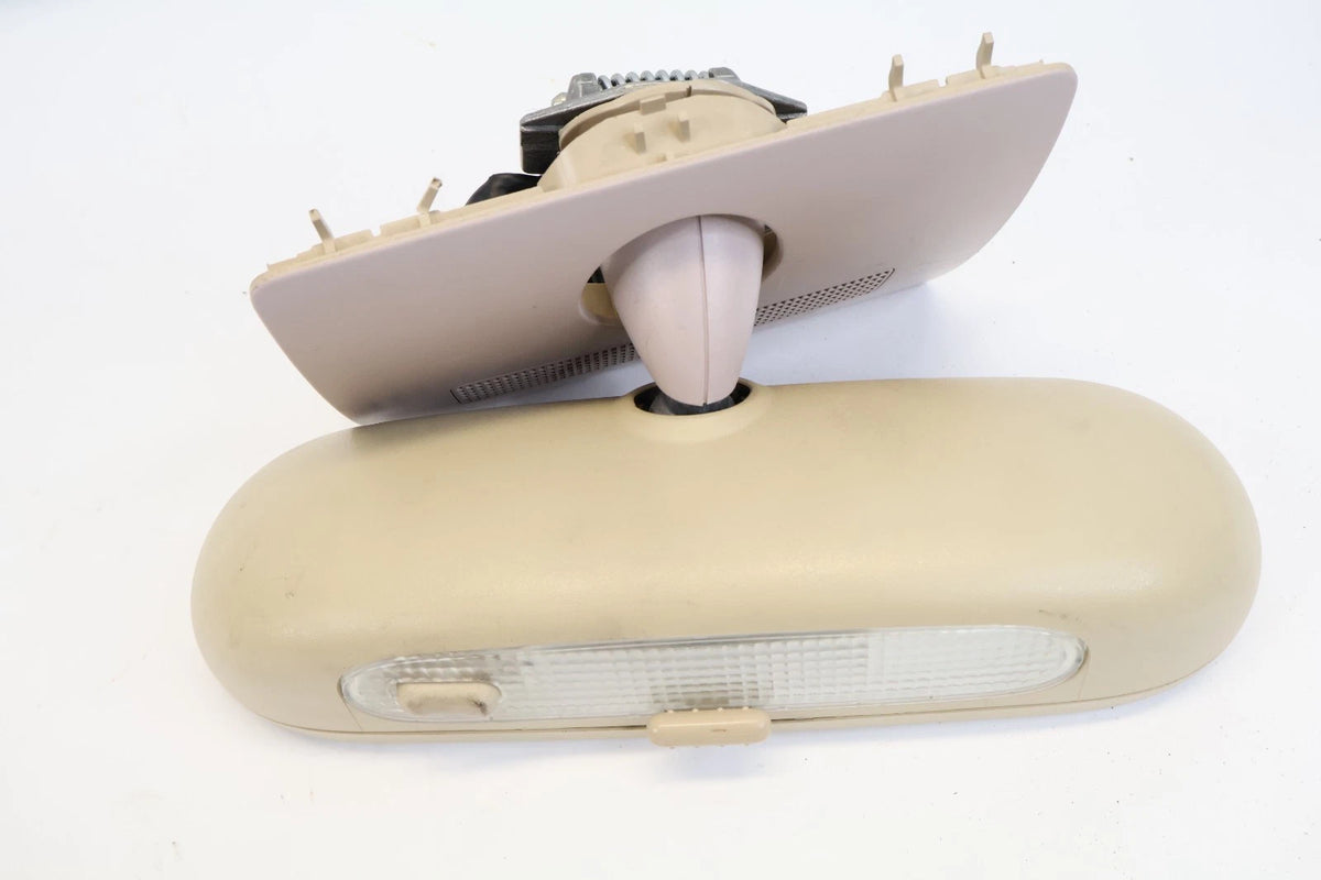 03-10 VW BEETLE CONV INTERIOR REAR VIEW MIRROR W DIGITAL CLOCK 1Y0-857-511-AL