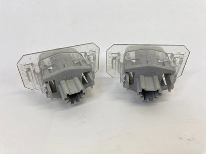 2001-2011 HONDA CIVIC SEDAN REAR TRUNK LICENSE PLATE LIGHT LAMP PAIR SET OEM