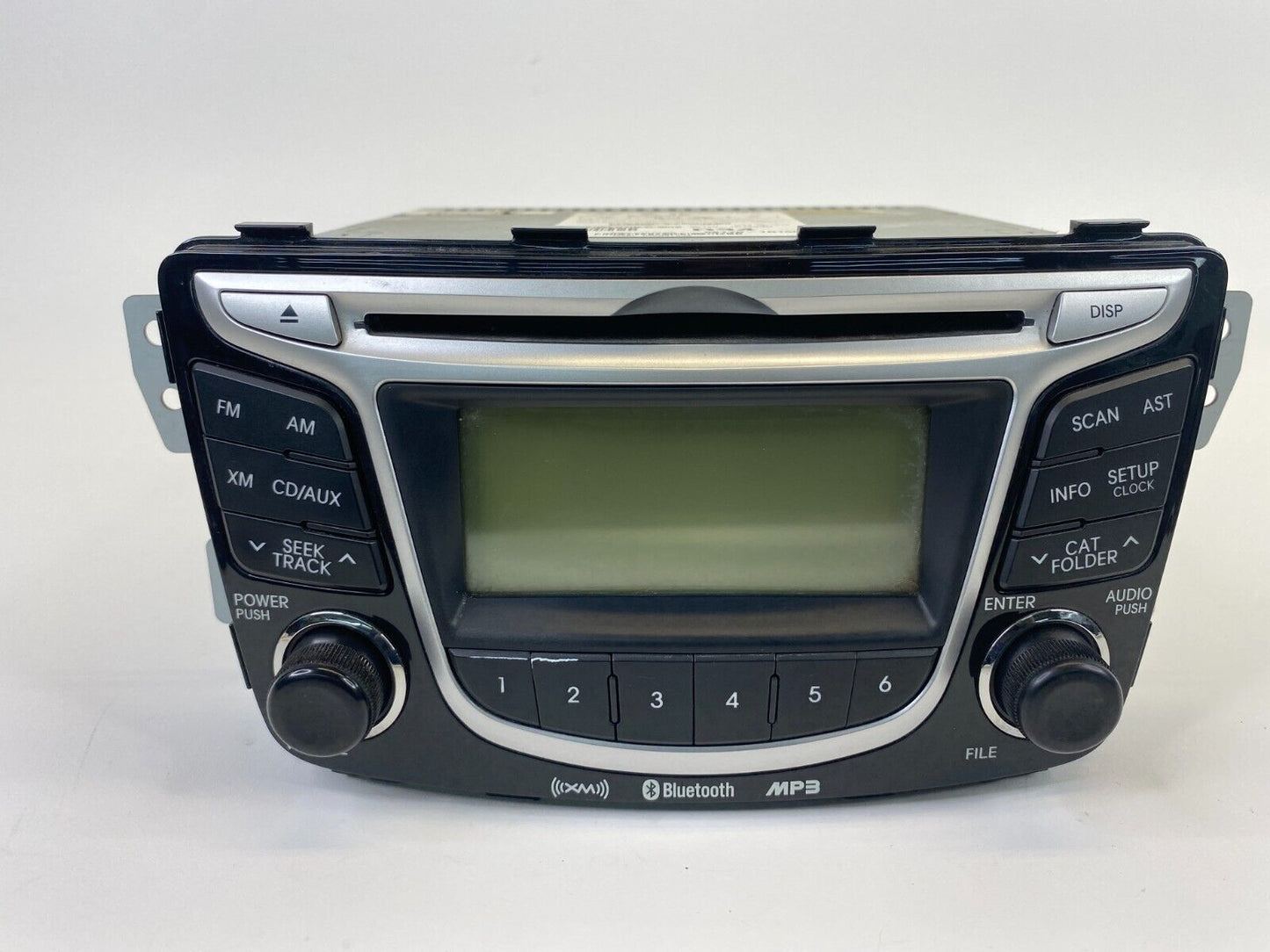 2012-2014 Hyundai Accent Radio AM FM Single CD Player w/ Bluetooth 96170-1R150GU