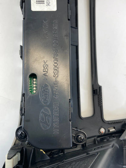 2012-2015 HYUNDAI SONATA CENTER DASH RADIO CLIMATE CONTROL BEZEL W/ AIR VENT OEM