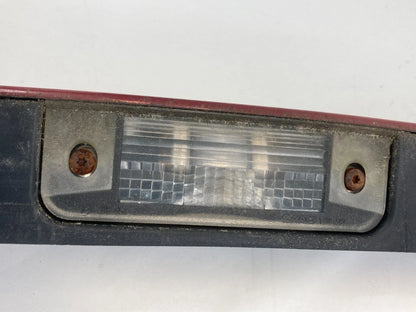 03-07 SAAB 9-3 93 SEDAN TRUNK LID LICENSE PLATE MOLDING HANDLE PANEL 12794599